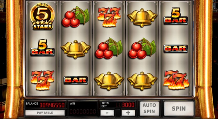 Игровой автомат «Super 5 Stars» на официальном сайте казино Вулкан